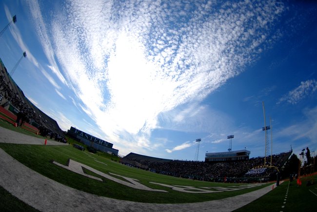 Shots from the Western Michigan's 14-10 loss at Eastern Michigan - 10/22/11.  Photos by Sean Patrick Duross.