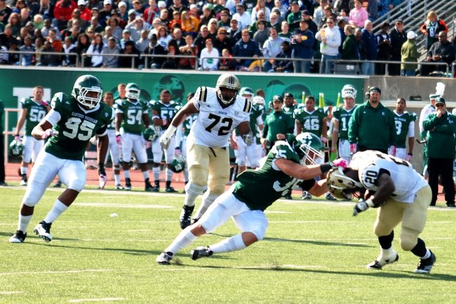 Shots from the Western Michigan's 14-10 loss at Eastern Michigan - 10/22/11.  Photos by Sean Patrick Duross.