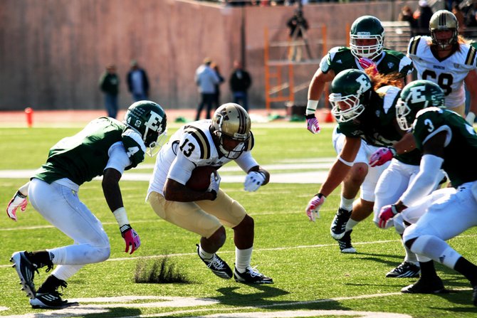 Shots from the Western Michigan's 14-10 loss at Eastern Michigan - 10/22/11. Photos by Sean Patrick Duross.
