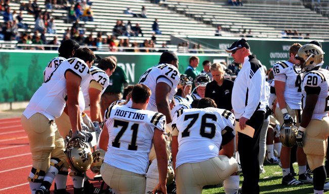 Shots from the Western Michigan's 14-10 loss at Eastern Michigan - 10/22/11.  Photos by Sean Patrick Duross.