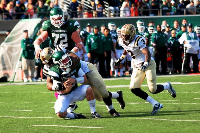 Shots from the Western Michigan's 14-10 loss at Eastern Michigan - 10/22/11.  Photos by Sean Patrick Duross.