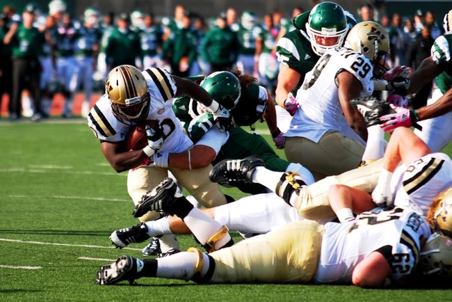 Shots from the Western Michigan's 14-10 loss at Eastern Michigan - 10/22/11.  Photos by Sean Patrick Duross.