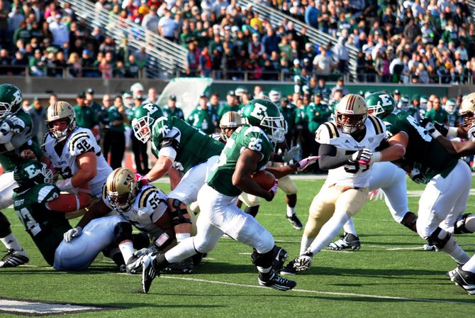 Shots from the Western Michigan's 14-10 loss at Eastern Michigan - 10/22/11. Photos by Sean Patrick Duross.