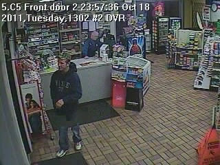 Security Camera Footage of Suspect