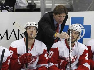 Detroit Red Wings head coach Mike Babcock .  REUTERS