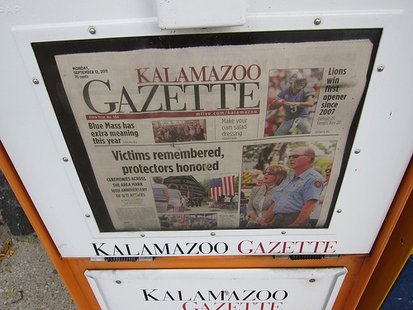 Kalamazoo Gazette Kalamazoo Gazette
