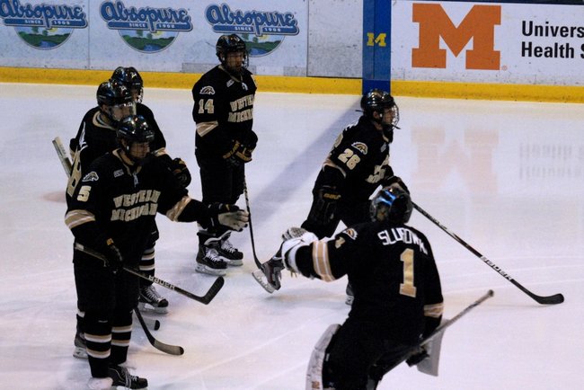 Shots from Western Michigan's 5-2 loss at Michigan - Nov 5, 2011. Photos by Sean Patrick Duross.