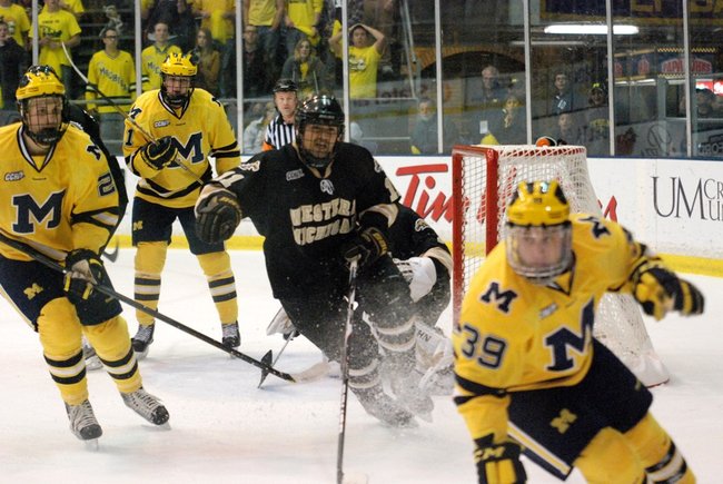 Shots from Western Michigan's 5-2 loss at Michigan - Nov 5, 2011. Photos by Sean Patrick Duross.