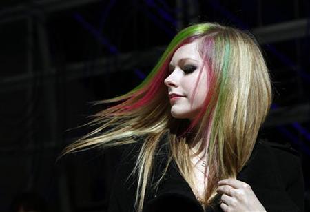 Canadian singer Lavigne