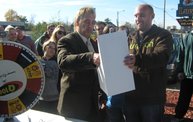 Q106 & Rob Van Dam at Hugry Howies (11/4/11) 4