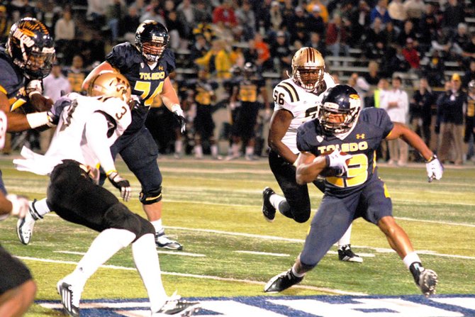 Shots from Western Michigan's 66-63 loss at Toledo - 11/08/11. Photos by Sean Patrick Duross.