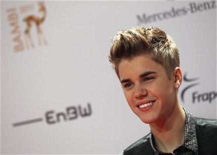 Canadian singer Bieber arrives on the red carpet for the 63rd Bambi media awards ceremony in Wiesbaden Canadian singer Bieber arrives on the red carpet for the 63rd Bambi media awards ceremony in Wiesbaden