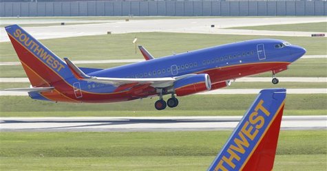 File photo of a Southwest Airlines plane taking off from Midway Airport in Chicago File photo of a Southwest Airlines plane taking off from Midway Airport in Chicago