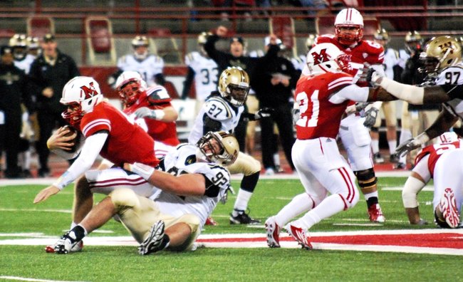Shots from WMU's 24-21 win at Miami - 11/16/11. Photos by Sean Patrick Duross.