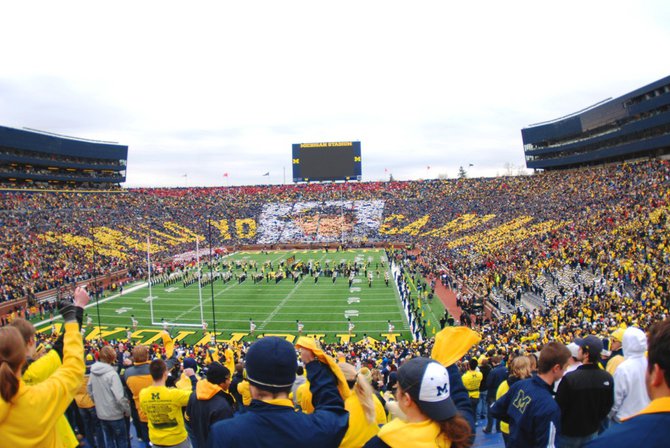 Shots from Michigan's 45-17 win over Nebraska - 11/19/11. Photos by Sean Patrick Duross.