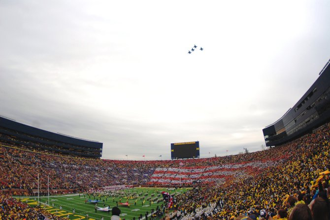 Shots from Michigan's 45-17 win over Nebraska - 11/19/11. Photos by Sean Patrick Duross.
