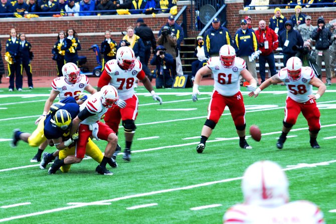 Shots from Michigan's 45-17 win over Nebraska - 11/19/11. Photos by Sean Patrick Duross.