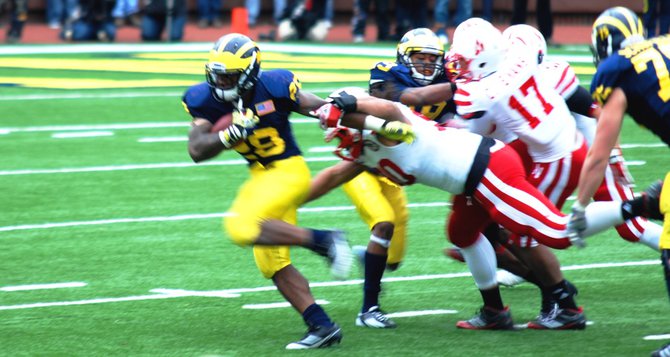 Shots from Michigan's 45-17 win over Nebraska - 11/19/11. Photos by Sean Patrick Duross.