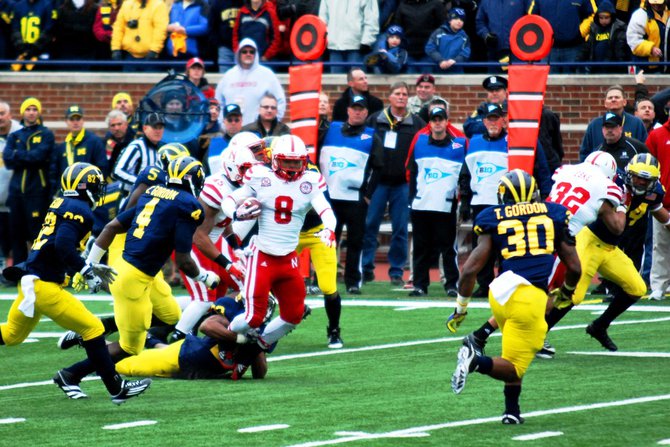 Shots from Michigan's 45-17 win over Nebraska - 11/19/11. Photos by Sean Patrick Duross.