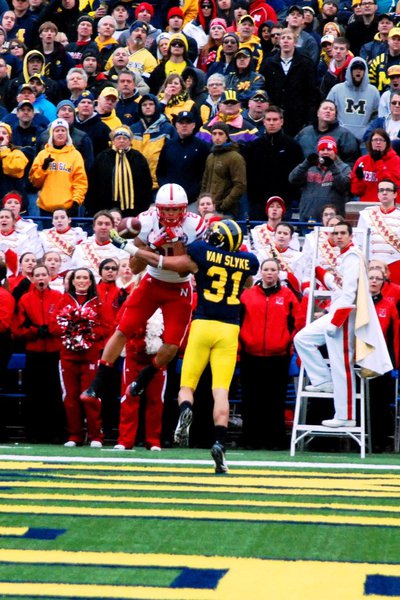 Shots from Michigan's 45-17 win over Nebraska - 11/19/11. Photos by Sean Patrick Duross.