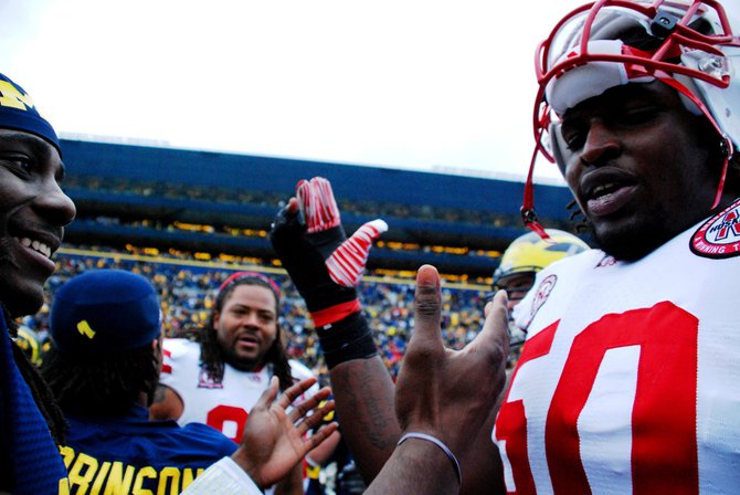 Shots from Michigan's 45-17 win over Nebraska - 11/19/11. Photos by Sean Patrick Duross.