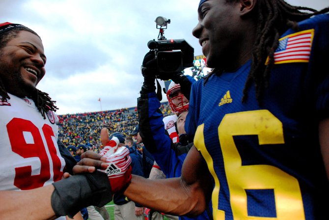 Shots from Michigan's 45-17 win over Nebraska - 11/19/11. Photos by Sean Patrick Duross.