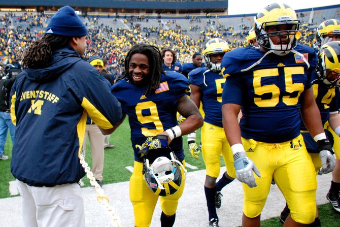 Shots from Michigan's 45-17 win over Nebraska - 11/19/11. Photos by Sean Patrick Duross.