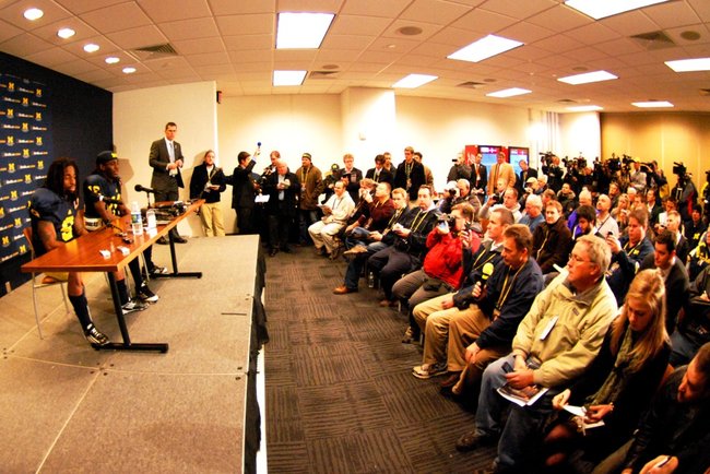 Shots from Michigan's 45-17 win over Nebraska - 11/19/11. Photos by Sean Patrick Duross.