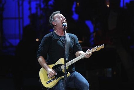 Bruce Springsteen performs during the 21st birthday celebration of the Rainforest Fund at Carnegie Hall in New York Bruce Springsteen performs during the 21st birthday celebration of the Rainforest Fund at Carnegie Hall in New York