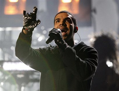 Singer Drake performs at the 2011 American Music Awards in Los Angeles Singer Drake performs at the 2011 American Music Awards in Los Angeles