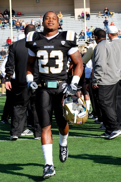 Western Michigan closes out the regular season at home with a 68-19 win over Akron.  Photos by Sean Patrick Duross.