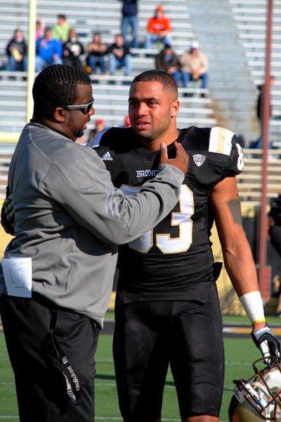 Western Michigan closes out the regular season at home with a 68-19 win over Akron. Photos by Sean Patrick Duross.