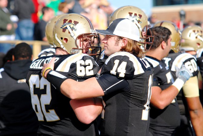 Western Michigan closes out the regular season at home with a 68-19 win over Akron. Photos by Sean Patrick Duross.