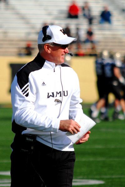 Western Michigan closes out the regular season at home with a 68-19 win over Akron. Photos by Sean Patrick Duross.