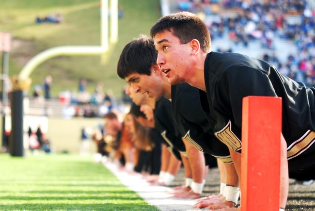 Western Michigan closes out the regular season at home with a 68-19 win over Akron.  Photos by Sean Patrick Duross.