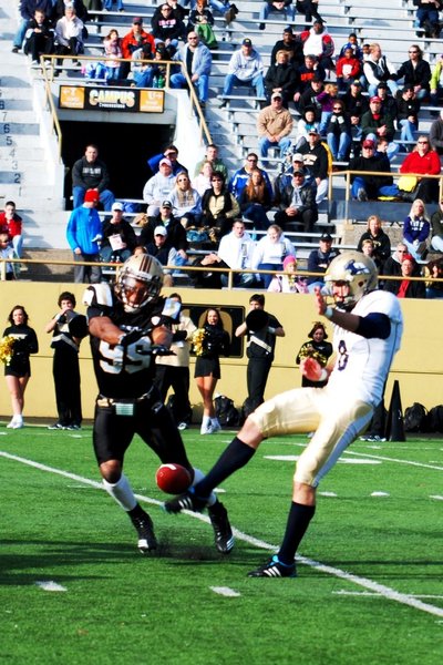 Western Michigan closes out the regular season at home with a 68-19 win over Akron.  Photos by Sean Patrick Duross.