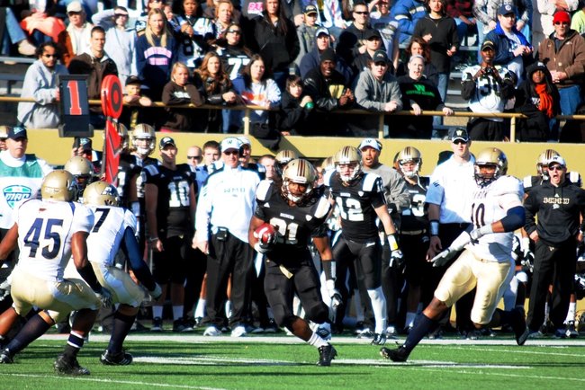 Western Michigan closes out the regular season at home with a 68-19 win over Akron.  Photos by Sean Patrick Duross.