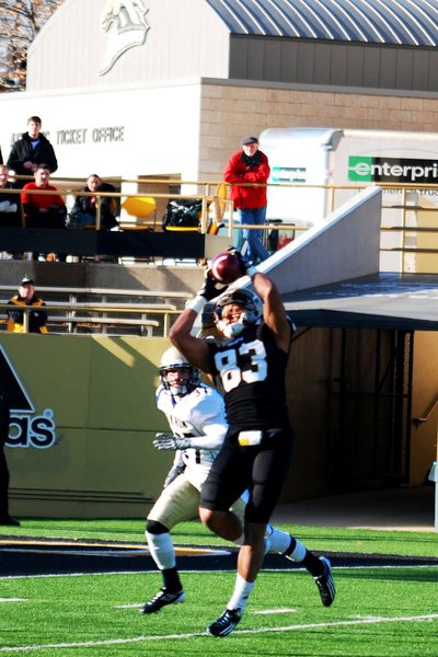 Western Michigan closes out the regular season at home with a 68-19 win over Akron. Photos by Sean Patrick Duross.