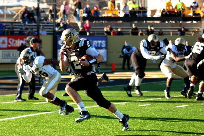 Western Michigan closes out the regular season at home with a 68-19 win over Akron.  Photos by Sean Patrick Duross.