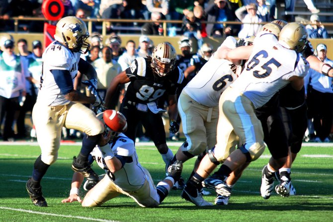 Western Michigan closes out the regular season at home with a 68-19 win over Akron. Photos by Sean Patrick Duross.