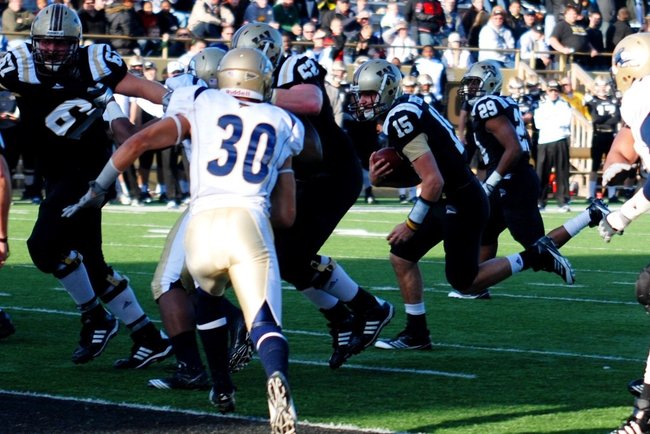 Western Michigan closes out the regular season at home with a 68-19 win over Akron.  Photos by Sean Patrick Duross.