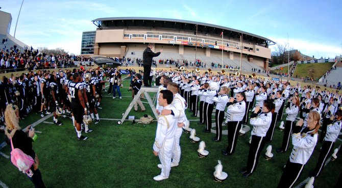 Western Michigan closes out the regular season at home with a 68-19 win over Akron. Photos by Sean Patrick Duross.