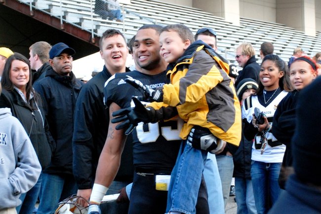 Western Michigan closes out the regular season at home with a 68-19 win over Akron.  Photos by Sean Patrick Duross.