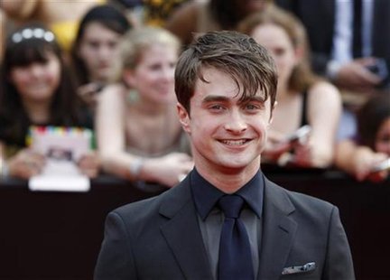Cast member Radcliffe arrives for premiere of the film "Harry Potter and the Deathly Hallows: Part 2" in New York Cast member Radcliffe arrives for premiere of the film "Harry Potter and the Deathly Hallows: Part 2" in New York