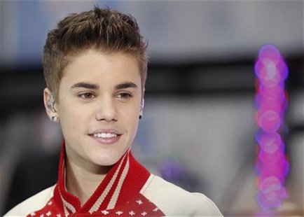 Singer Bieber performs on NBC's "Today" show in New York Singer Bieber performs on NBC's "Today" show in New York