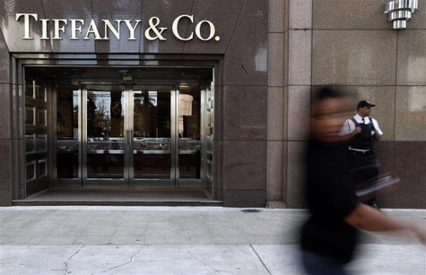 A woman walks past a Tiffany & Co. jewelry store at the Iguatemi mall in Sao Paulo A woman walks past a Tiffany & Co. jewelry store at the Iguatemi mall in Sao Paulo