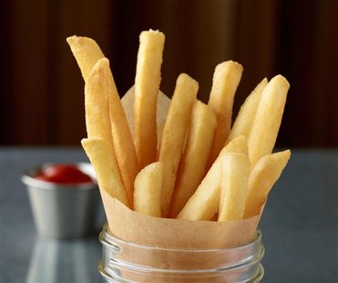 Burger King's fries are seen in this undated publicity handout photograph Burger King's fries are seen in this undated publicity handout photograph