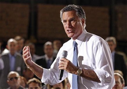 Republican candidate for U.S. president and former Gov. Mitt Romney speaks at a campaign appearance at Conchita Foods Inc. in Miami Republican candidate for U.S. president and former Gov. Mitt Romney speaks at a campaign appearance at Conchita Foods Inc. in Miami