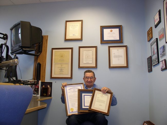Juke with his accolades from Rep. Bill Huizenga and the US Congress; US Senators Carl Levin and Debbie Stabenow; Governor Rick Snyder; The Zeeland Chamber of Commerce and Jim Schoettle; Mayor Les Hoogland and the City of Zeeland; State Representatives Dave Agema, Amanda Price, Joe Haveman and Bob Genetski and State Senators Rick Jones and Arlan Meekhof.  