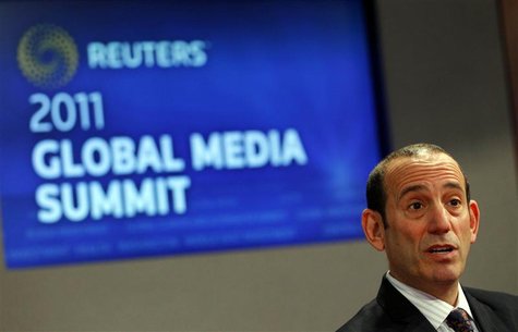 Don Garber, Commissioner of Major League Soccer (MLS) speaks at the Reuters Global Media Summit in New York Don Garber, Commissioner of Major League Soccer (MLS) speaks at the Reuters Global Media Summit in New York